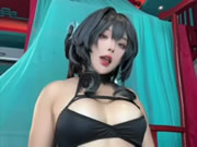 正妹Sayo Momo絕對領域胯下 大腿控挑逗